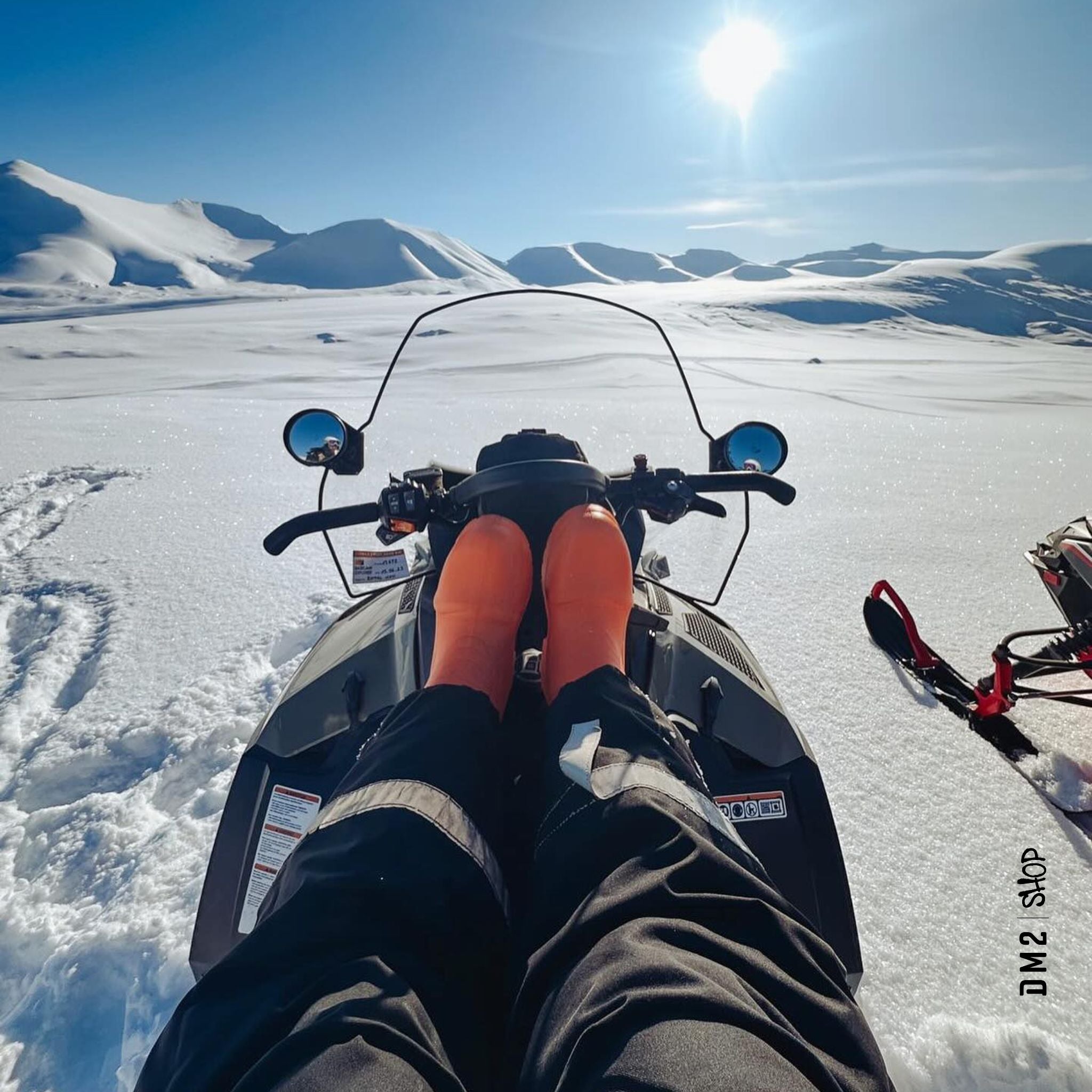 BOTTES ISOLÉES UNISEXE NISEKO 3.0 ORANGE, FUBUKI