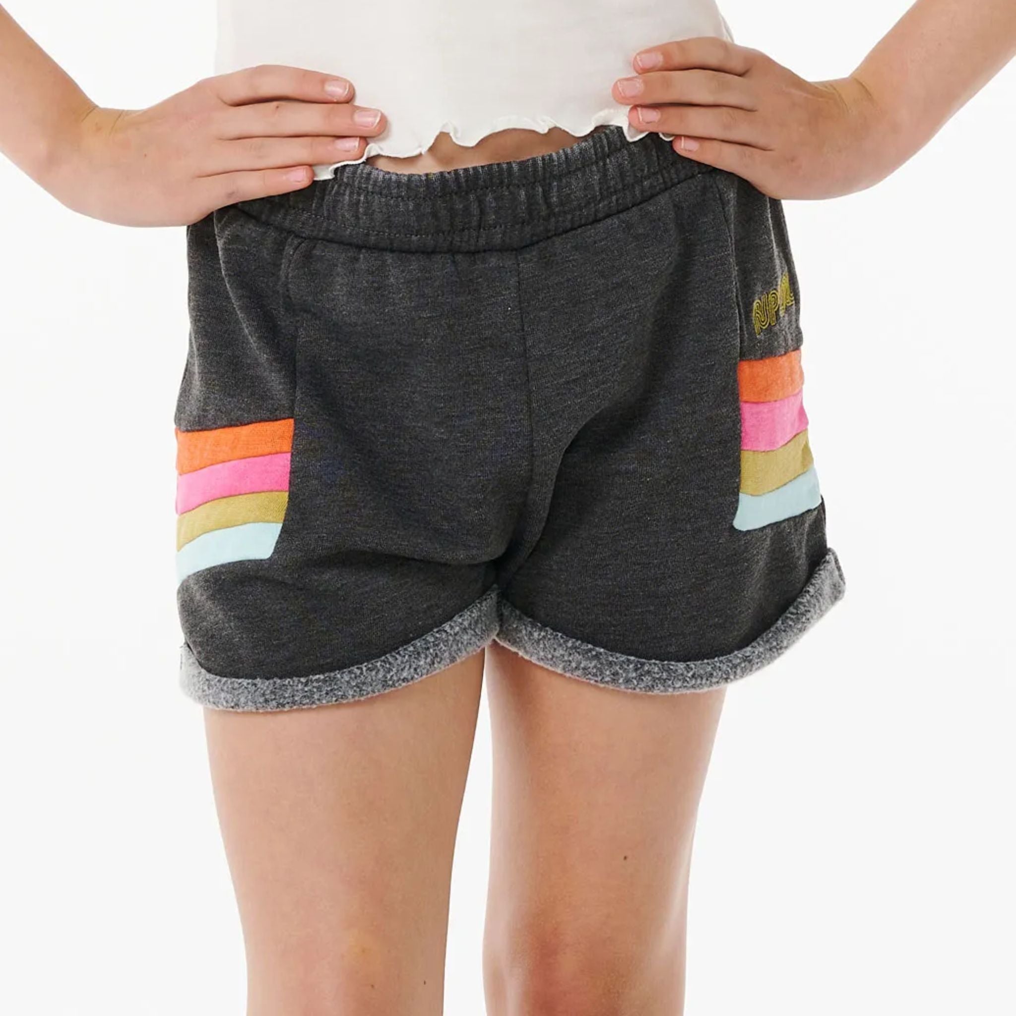 short-fille-revival-surf-rip-curl-SU24, FLEECE SHORT, GIRL, DM2 SHOP, 01