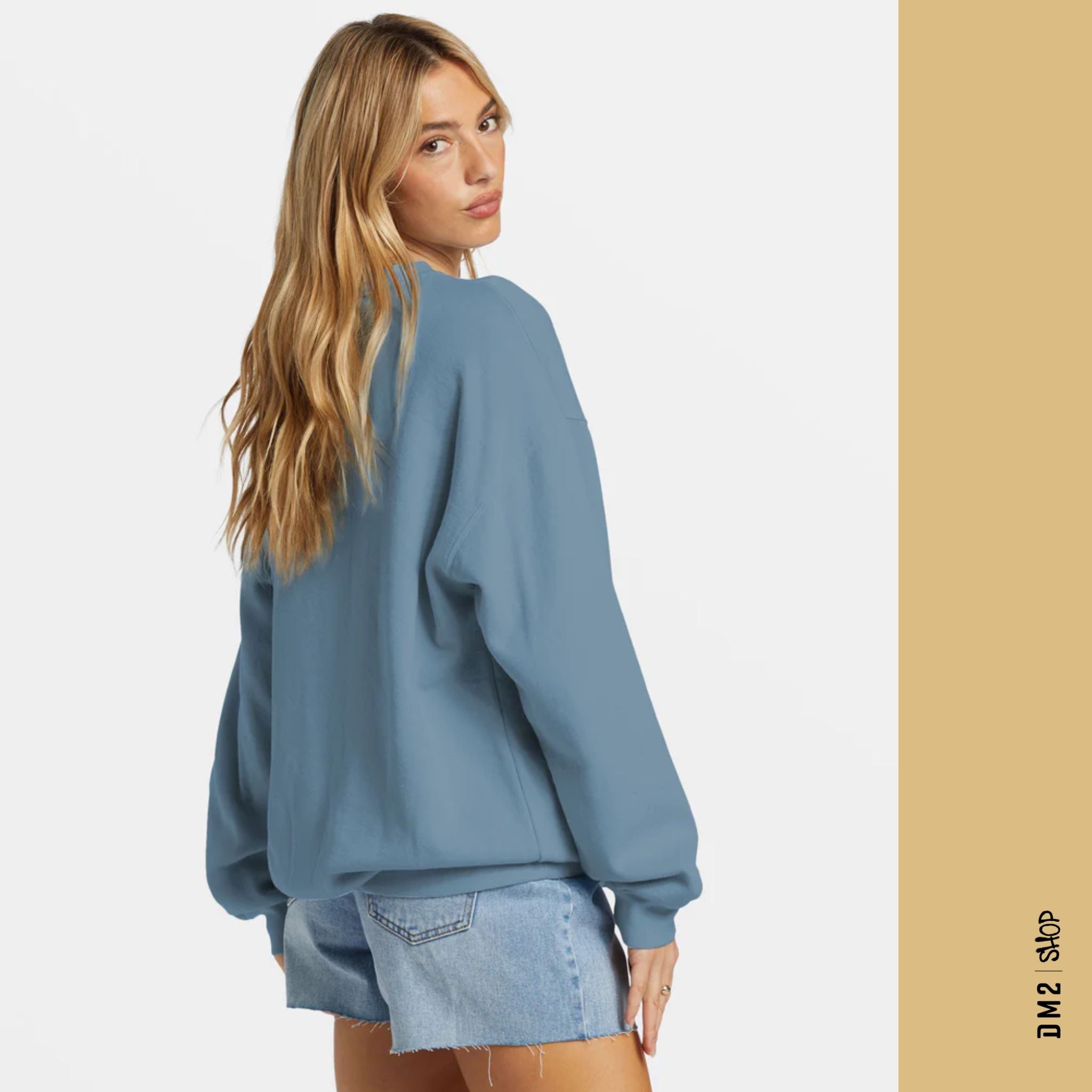 CREWNECK BILLABONG RIDE IN BLEU