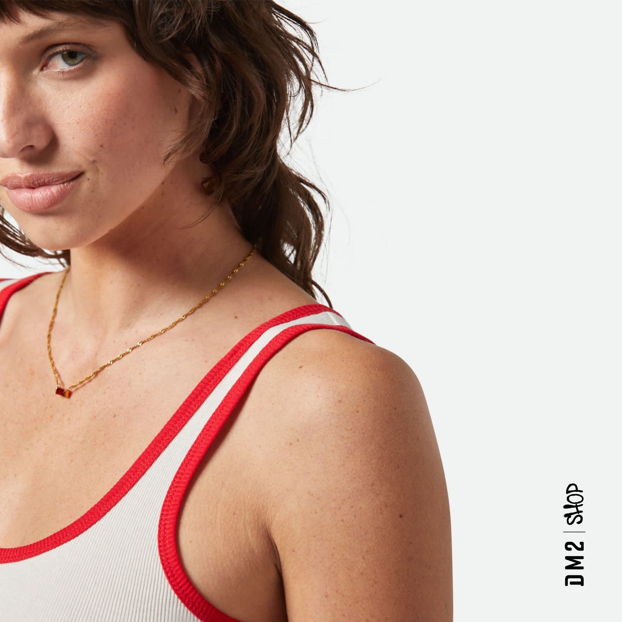 CAMISOLE FEMME ORGANIC RINGER, BRIXTON (3 couleurs)