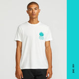 T-SHIRT HOMME RVCAGAVE BLANC, RVCA