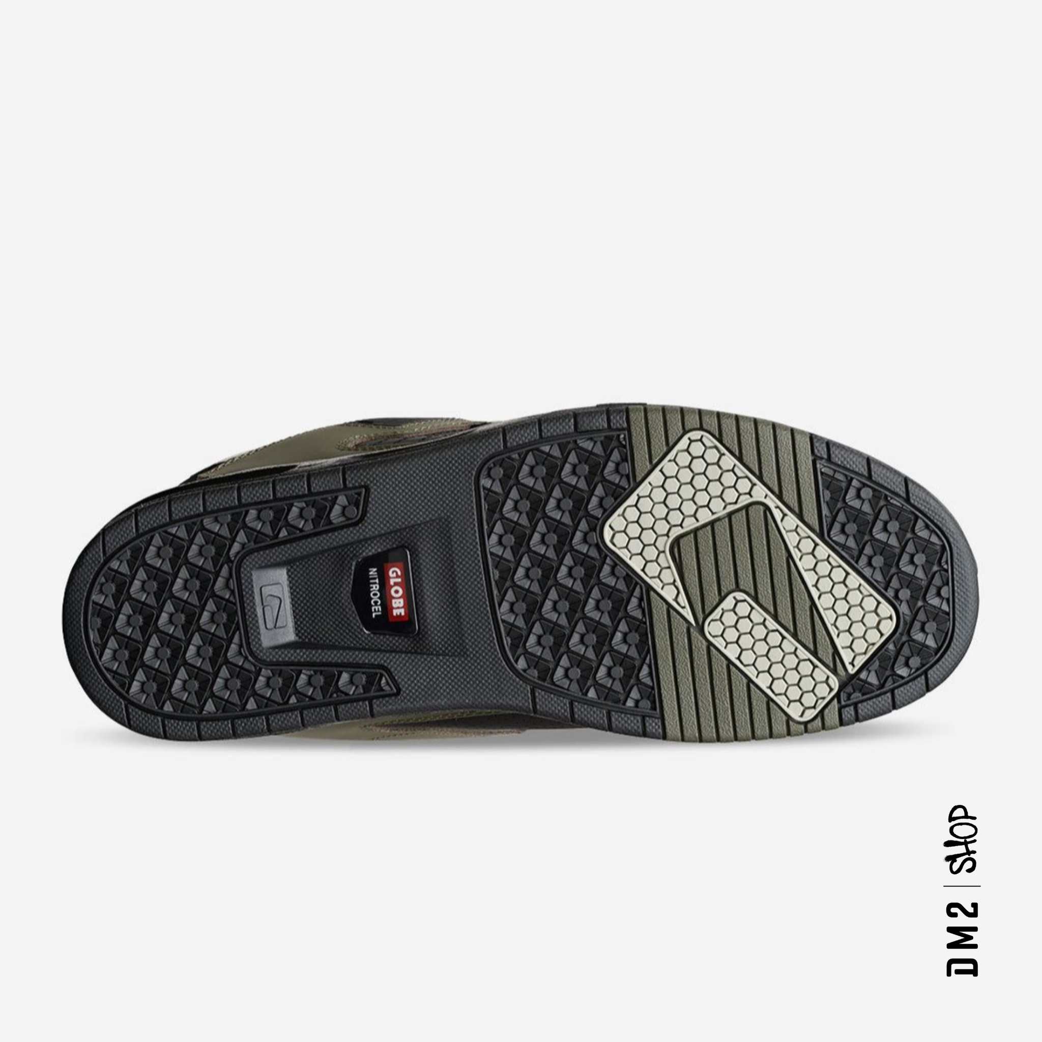 CHAUSSURES HOMME SABRE NOIR ARMY, GLOBE