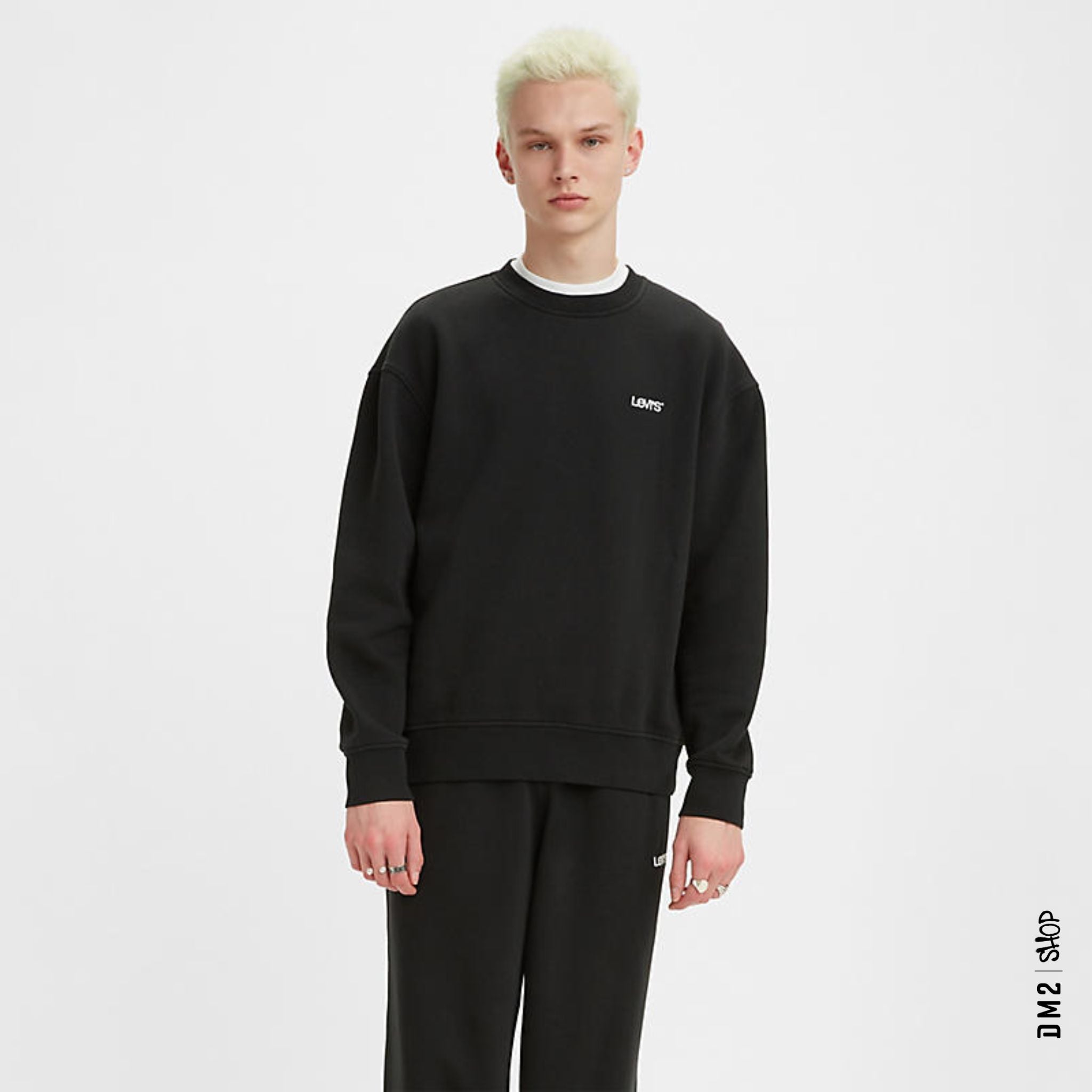 CREWNECK LEVI'S HOMME SEASONNAL NOIR