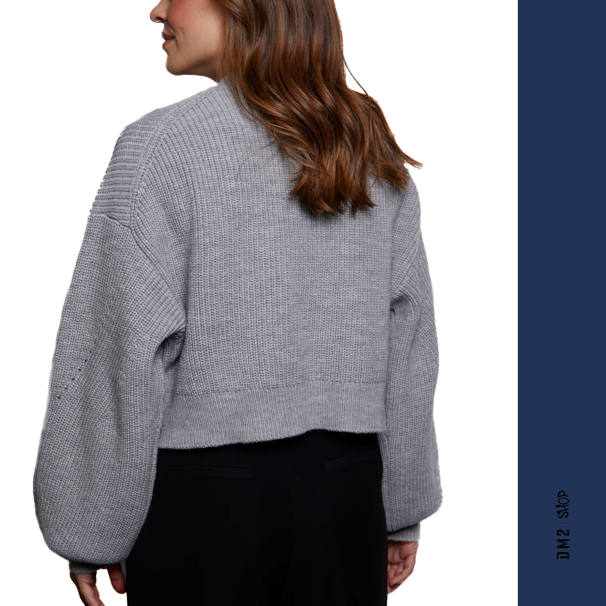 CARDIGAN SELENA NOIR ET GRIS, NANA THE BRAND