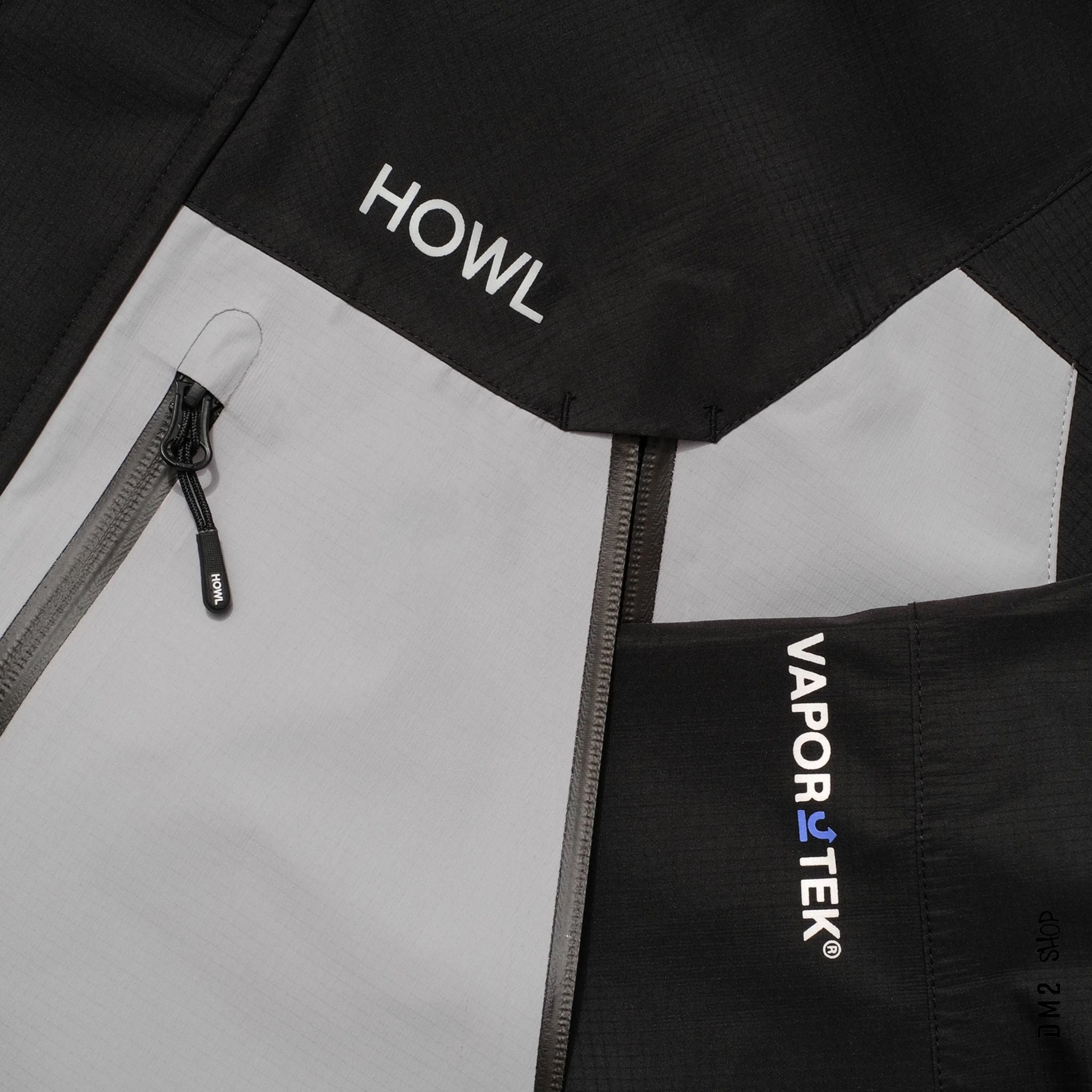 SHELL JACKET NOIR UNISEXE, HOWL