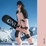 MANTEAU SKI-SNOW VOLCOM FEMME SHELTER 3D CORAL HAZE