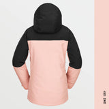 MANTEAU SKI-SNOW VOLCOM FEMME SHELTER 3D CORAL HAZE