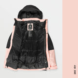 MANTEAU SKI-SNOW VOLCOM FEMME SHELTER 3D CORAL HAZE