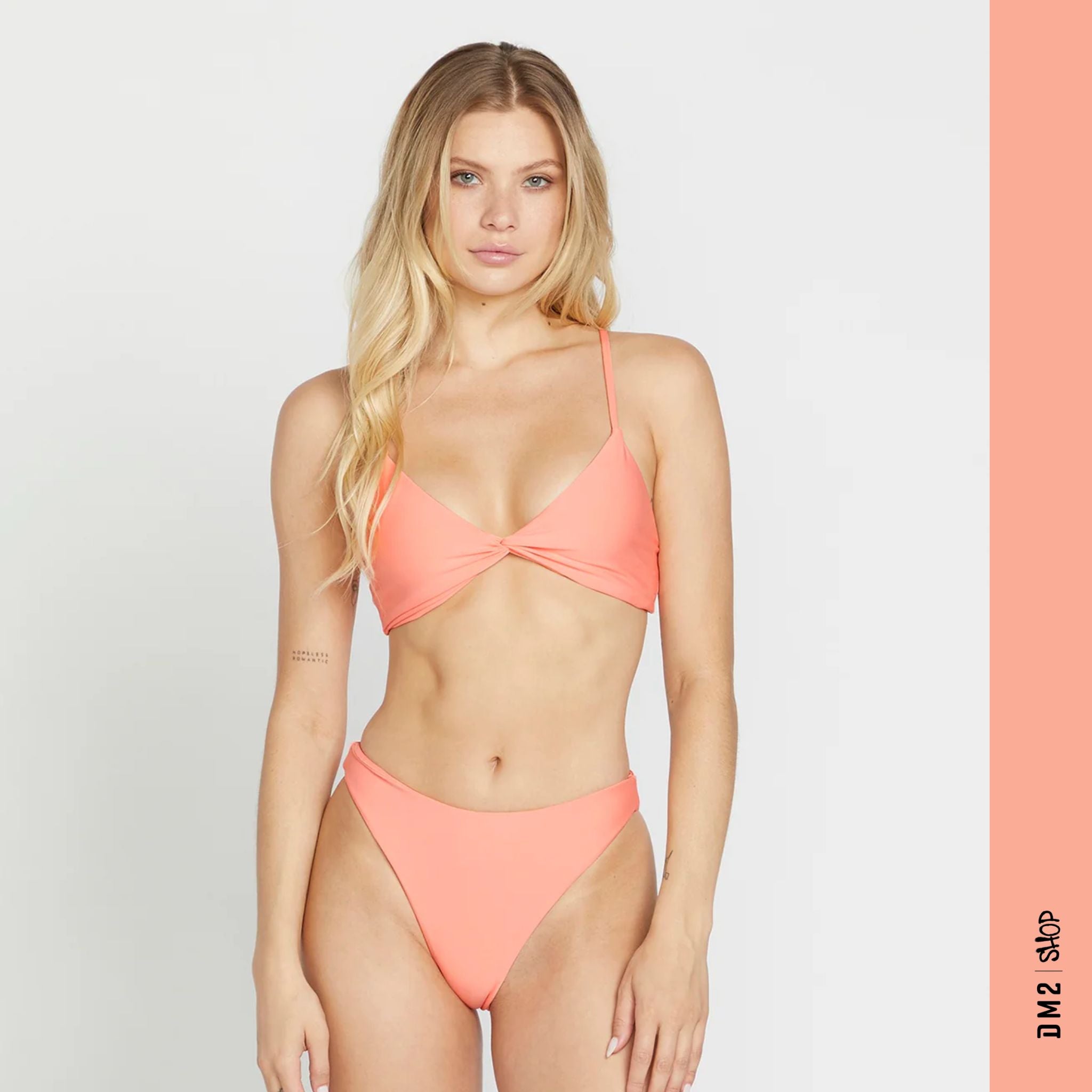 BIKINI HAUT FEMME SIMPLY SEAMLESS REEF PINK VOLCOM