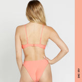 BIKINI HAUT FEMME SIMPLY SEAMLESS REEF PINK VOLCOM