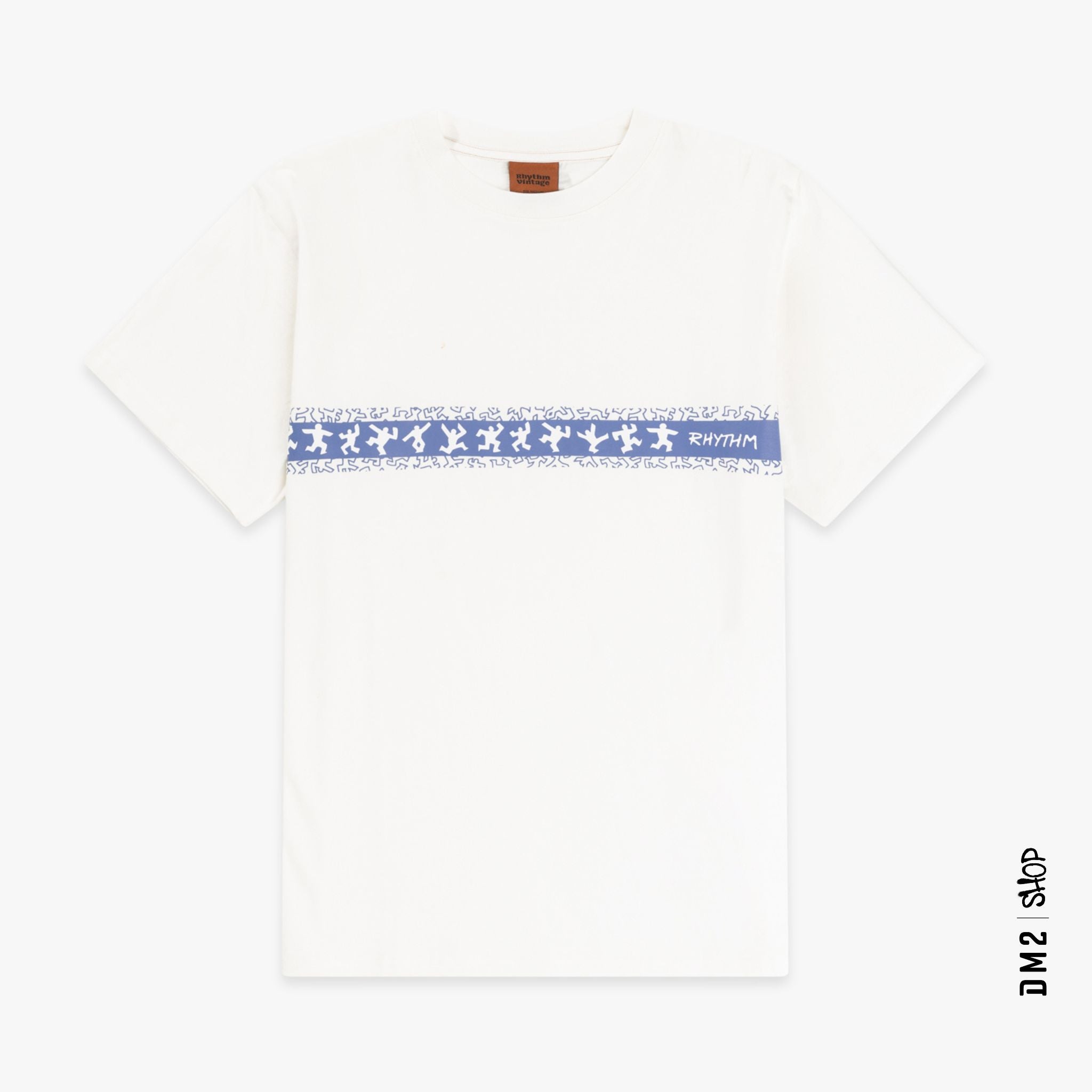 T-SHIRT HOMME SLIDER BLANC, RHYTHM