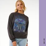 CREWNECK RIP CURL FEMME SLOW DOWN NOIR