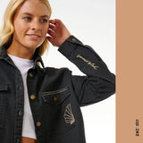 JEAN JACKET SOLEIL BRODÉ RIP CURL FEMME