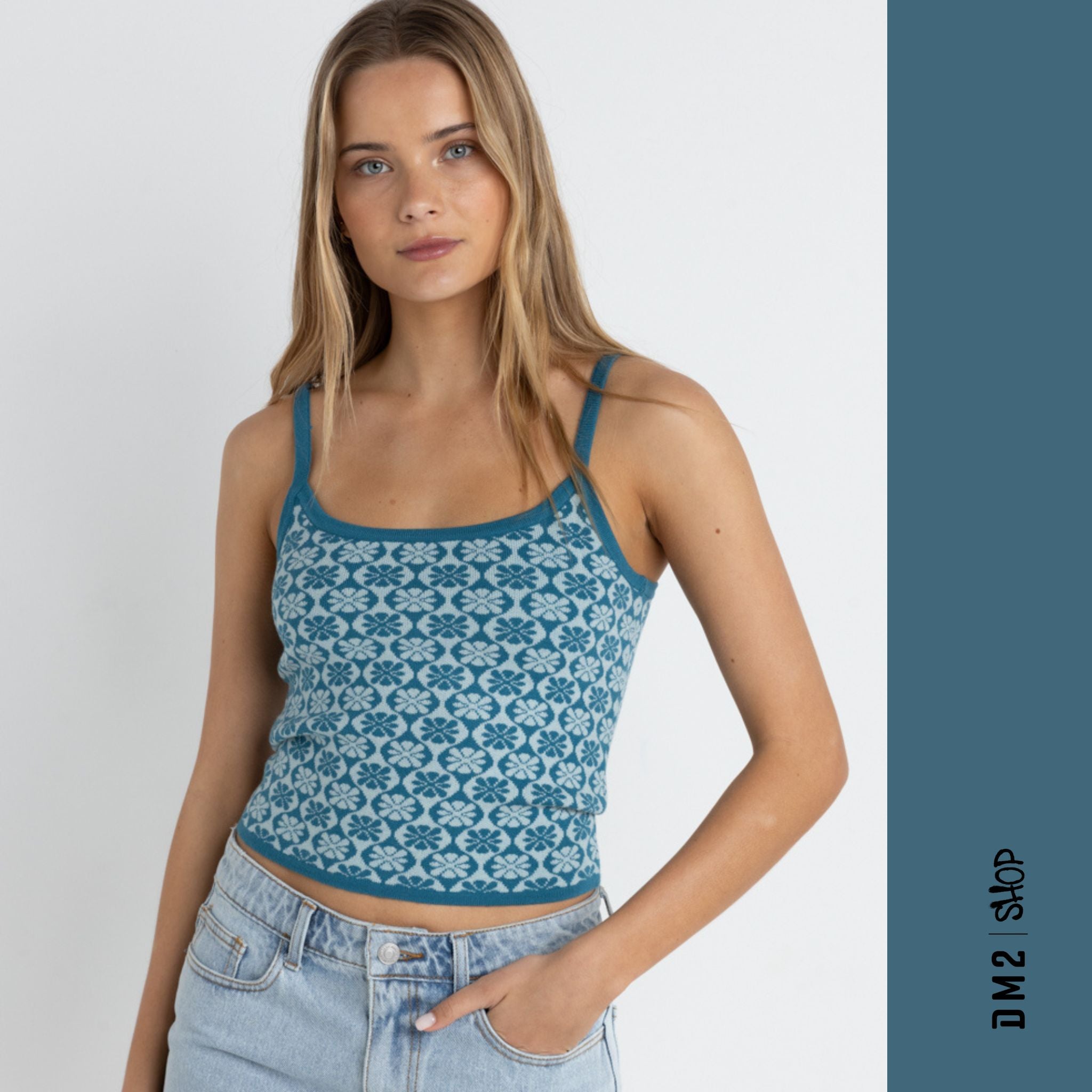 CAMISOLE FEMME SOLITUDE TRICOT, RHYTHM
