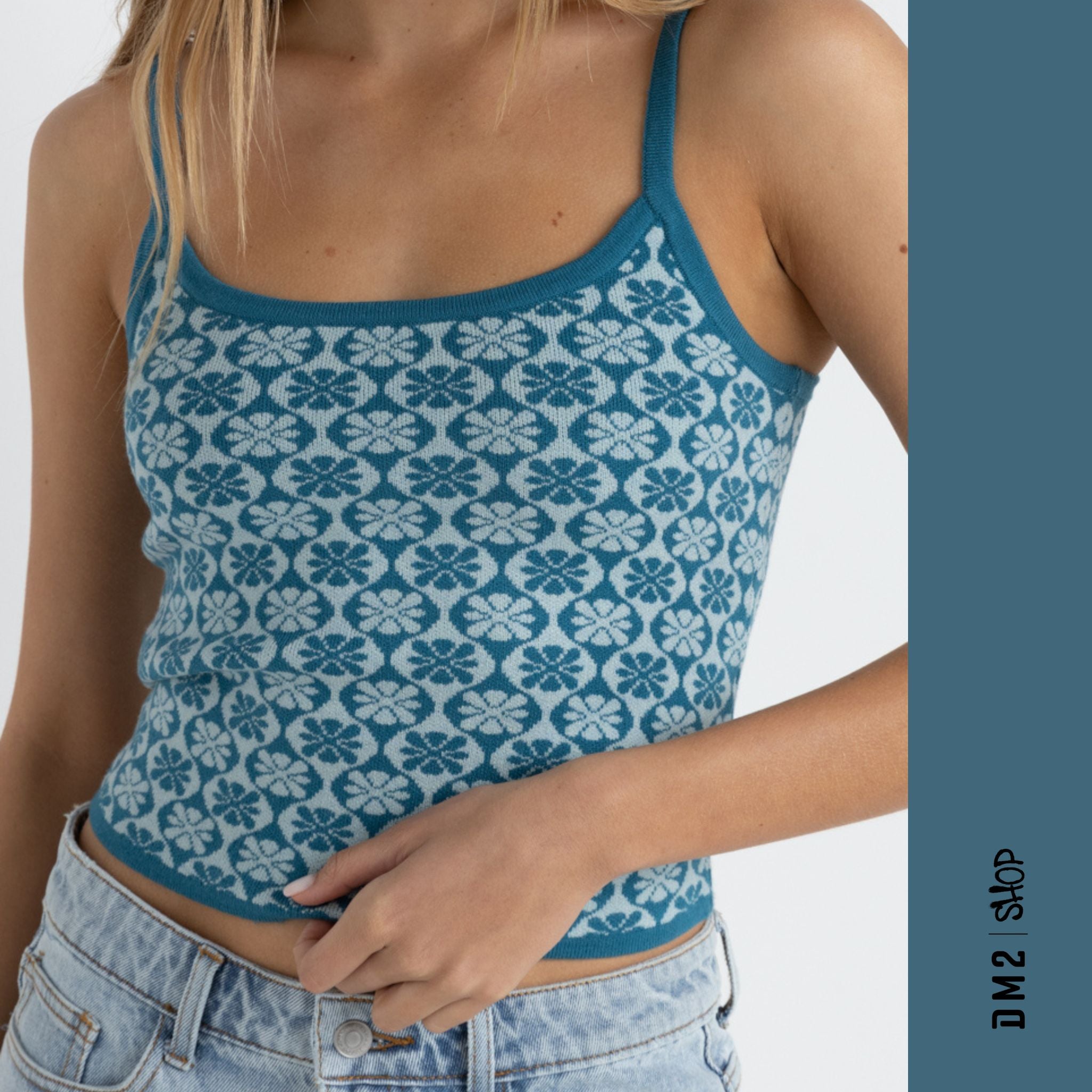 CAMISOLE FEMME SOLITUDE TRICOT, RHYTHM