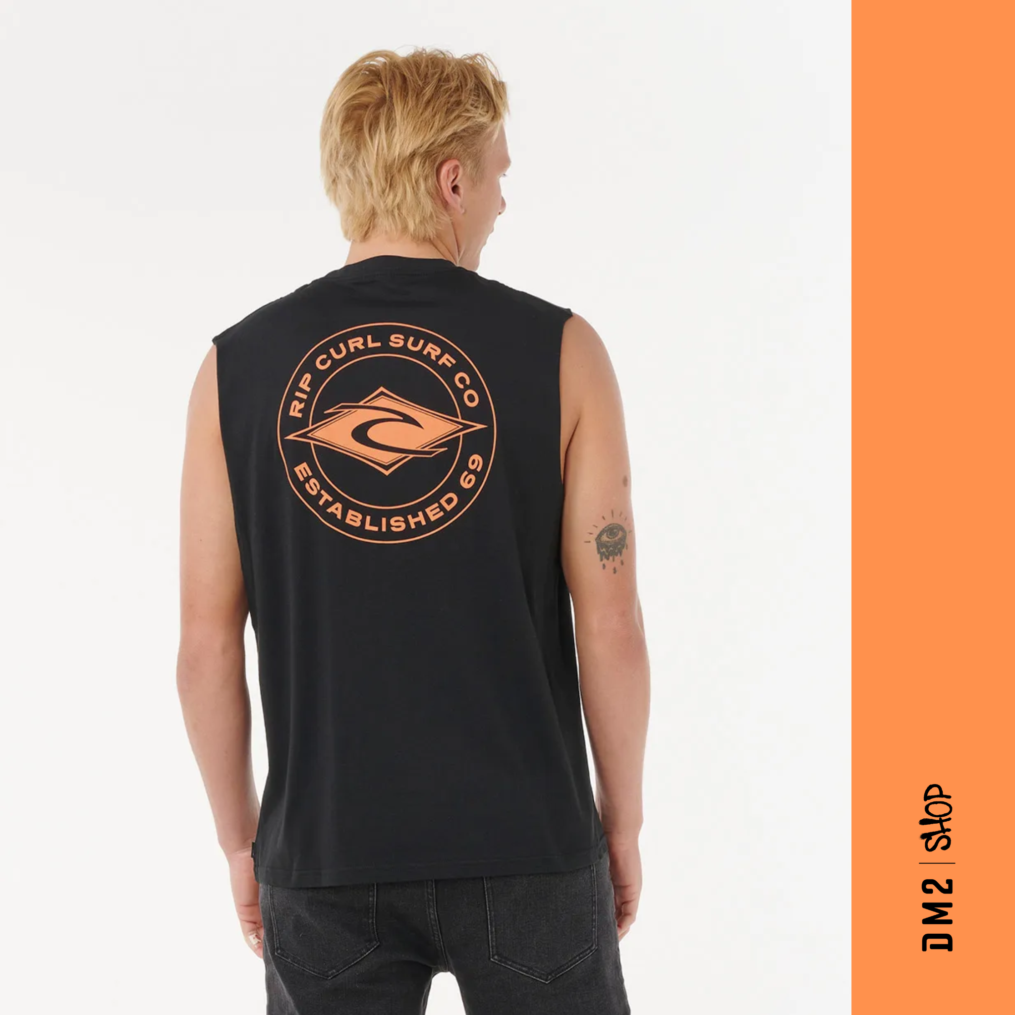 CAMISOLE HOMME MUSCLE STAPLE, RIP CURL
