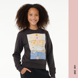 CREWNECK RIP CURL FILLE SUMMER SOLSTICE