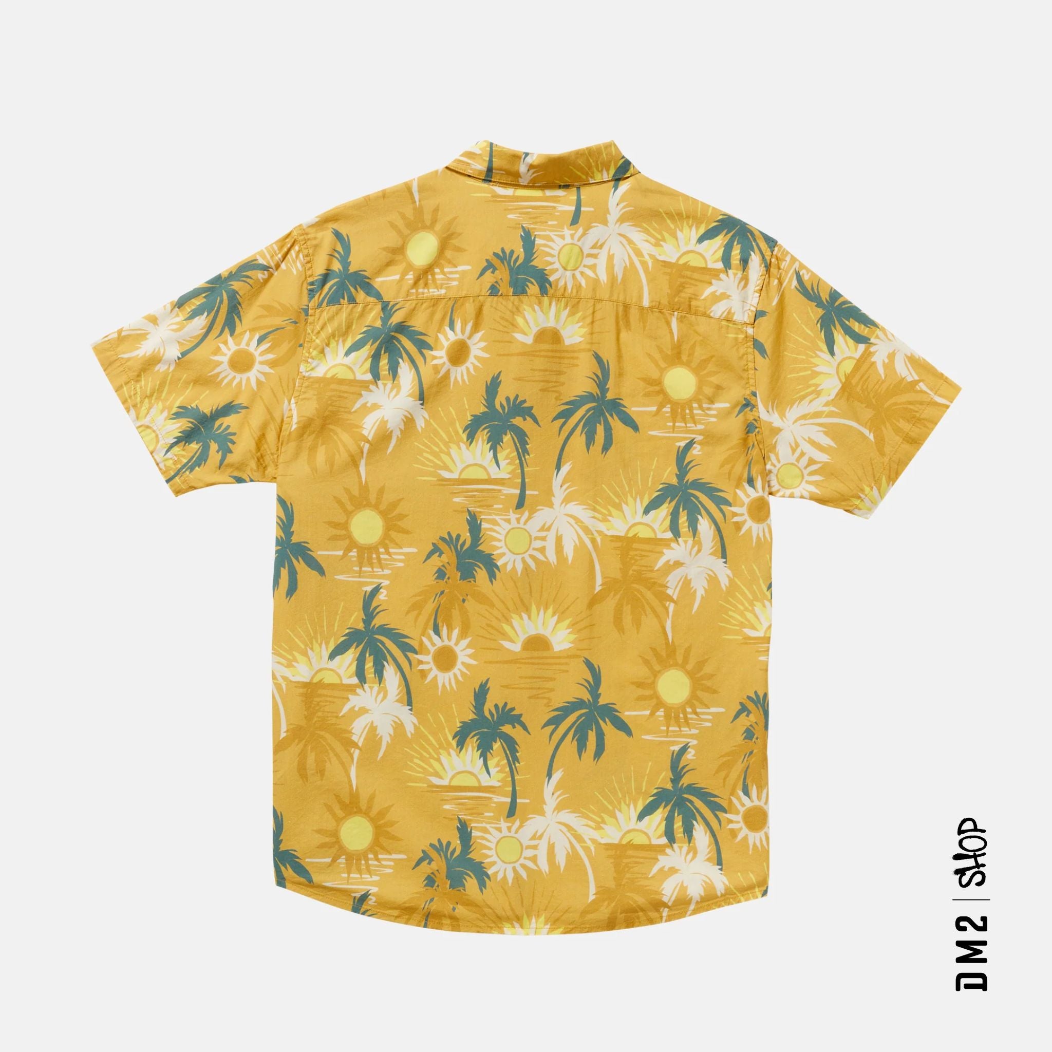 CHEMISE HOMME SUNSET JAUNE, RVCA