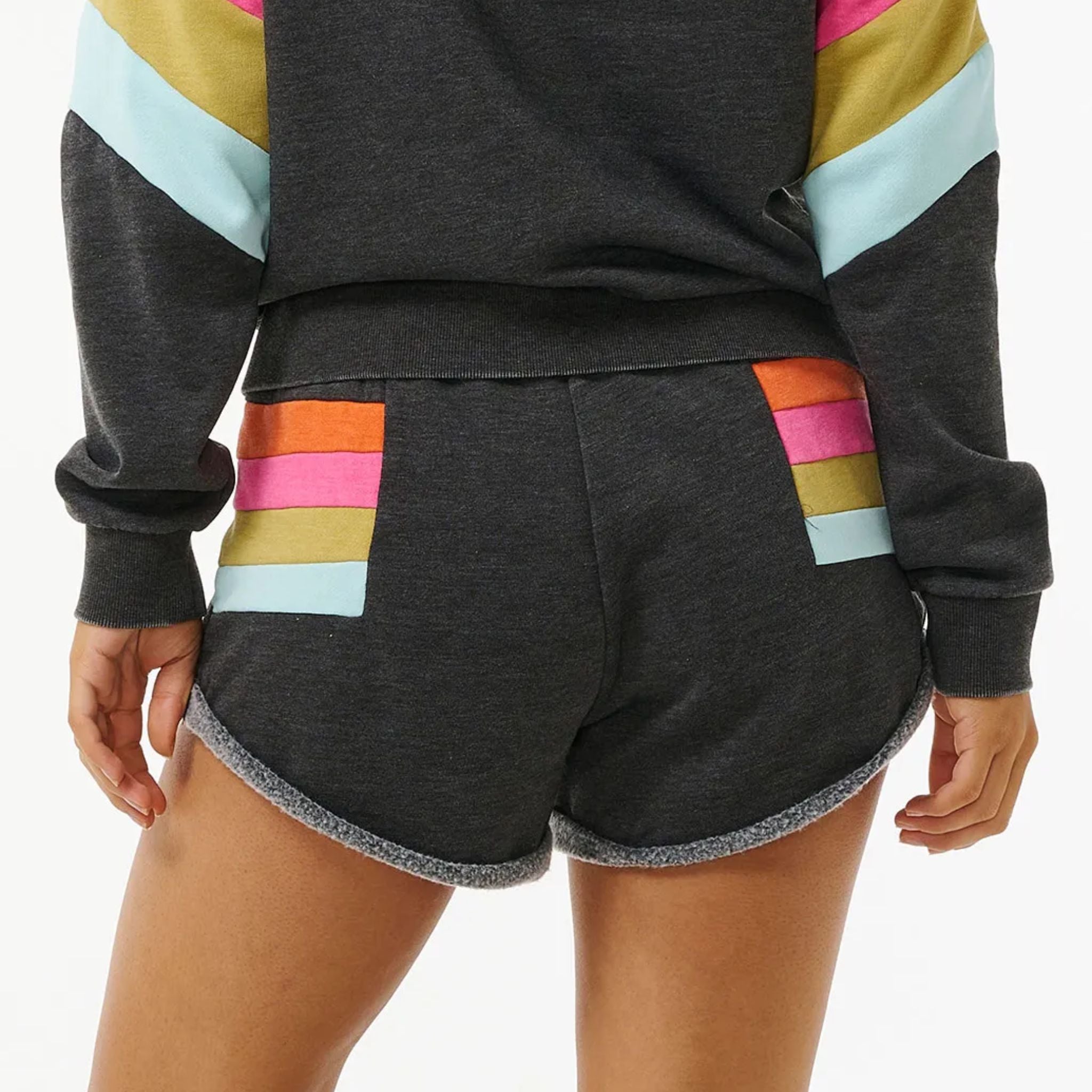 fleece-short-femme-surf-revival-noir-ripcurl, FLEECE SHORT, WOMEN, BEACH LIFE, RIP CURL, DM2 SHOP, SUMMER 24, 03