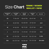 BIKINI BAS FEMME WAVE CHECK BONDI, BILLABONG