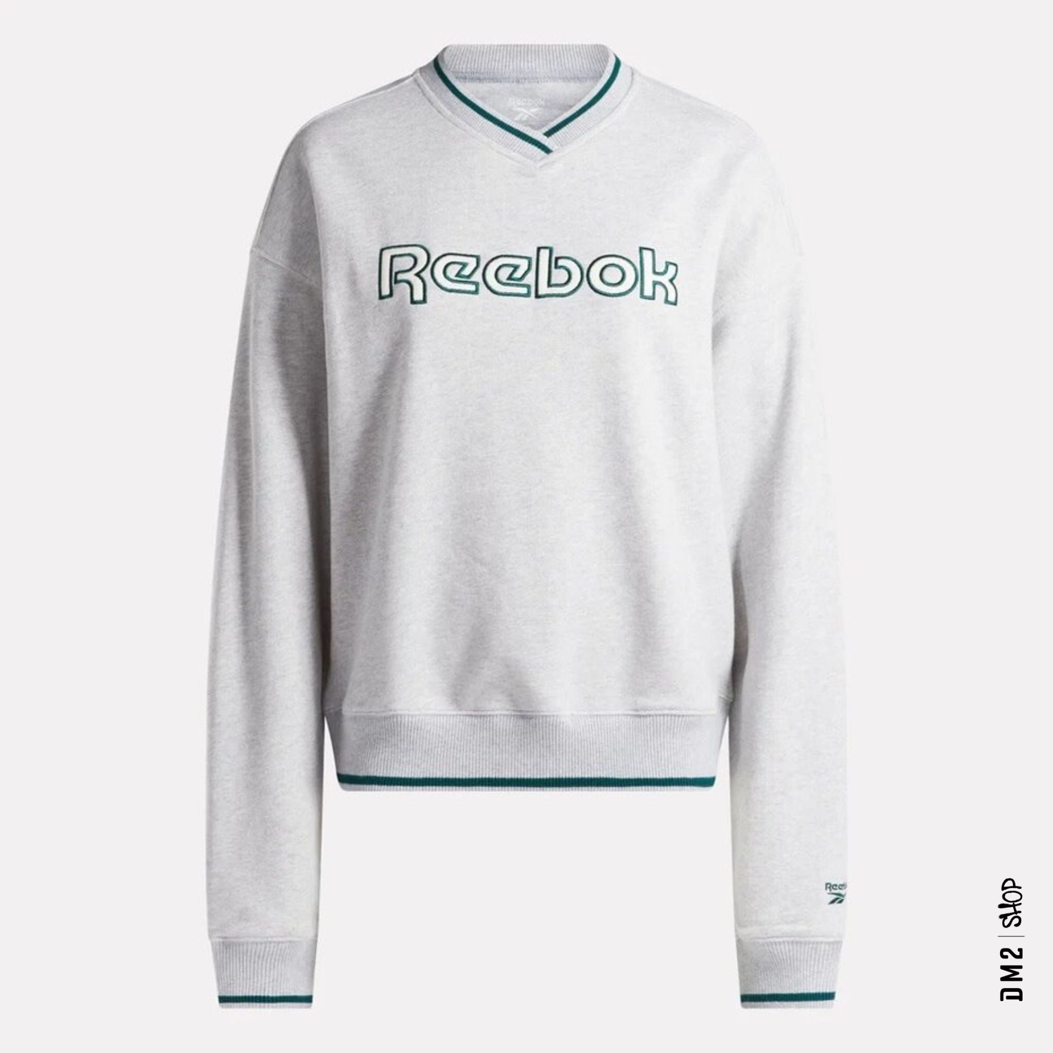 CREWNECK TEAM REEBOK FEMME GRIS