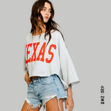 HAUT MODE TERRY TEXAS FEMME