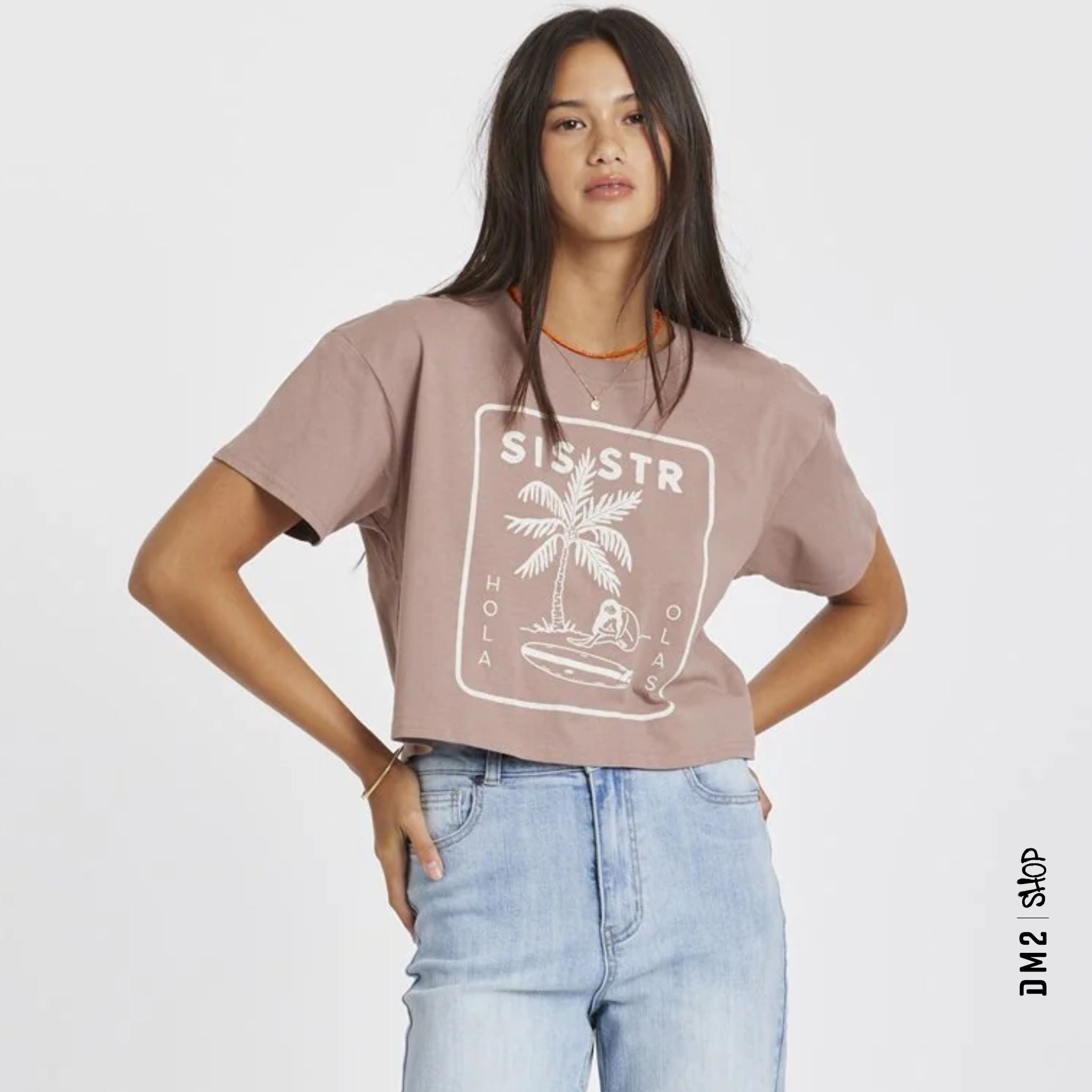 T-SHIRT CROP FEMME THE CRUISER, SISSTR ( 3 couleurs )