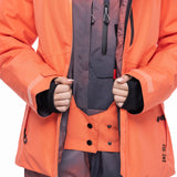 MANTEAU ISOLÉ FEMME HYDRA CORAIL, 686