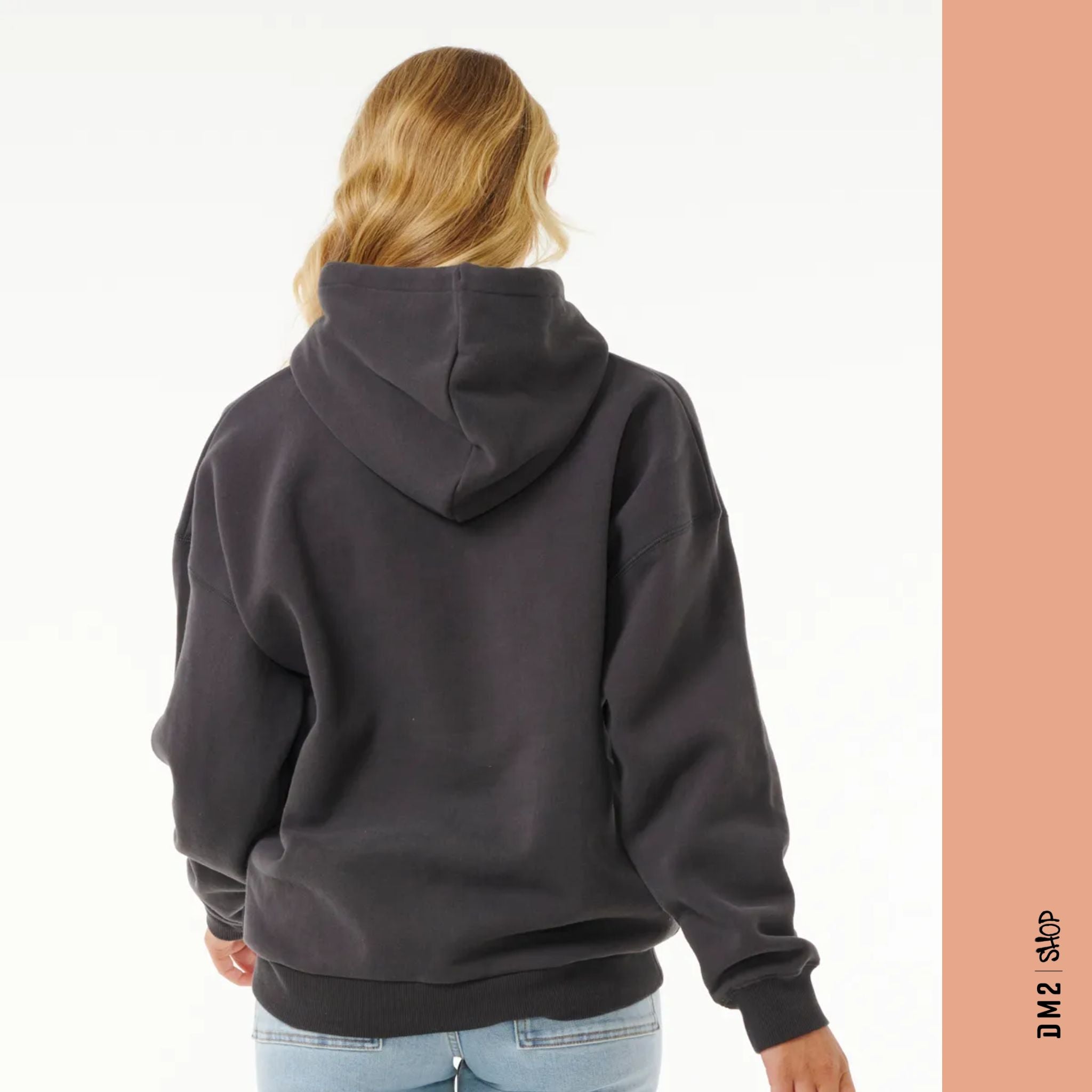 HOOD RIP CURL VARSITY NOIR FEMME