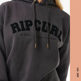 HOOD RIP CURL VARSITY NOIR FEMME