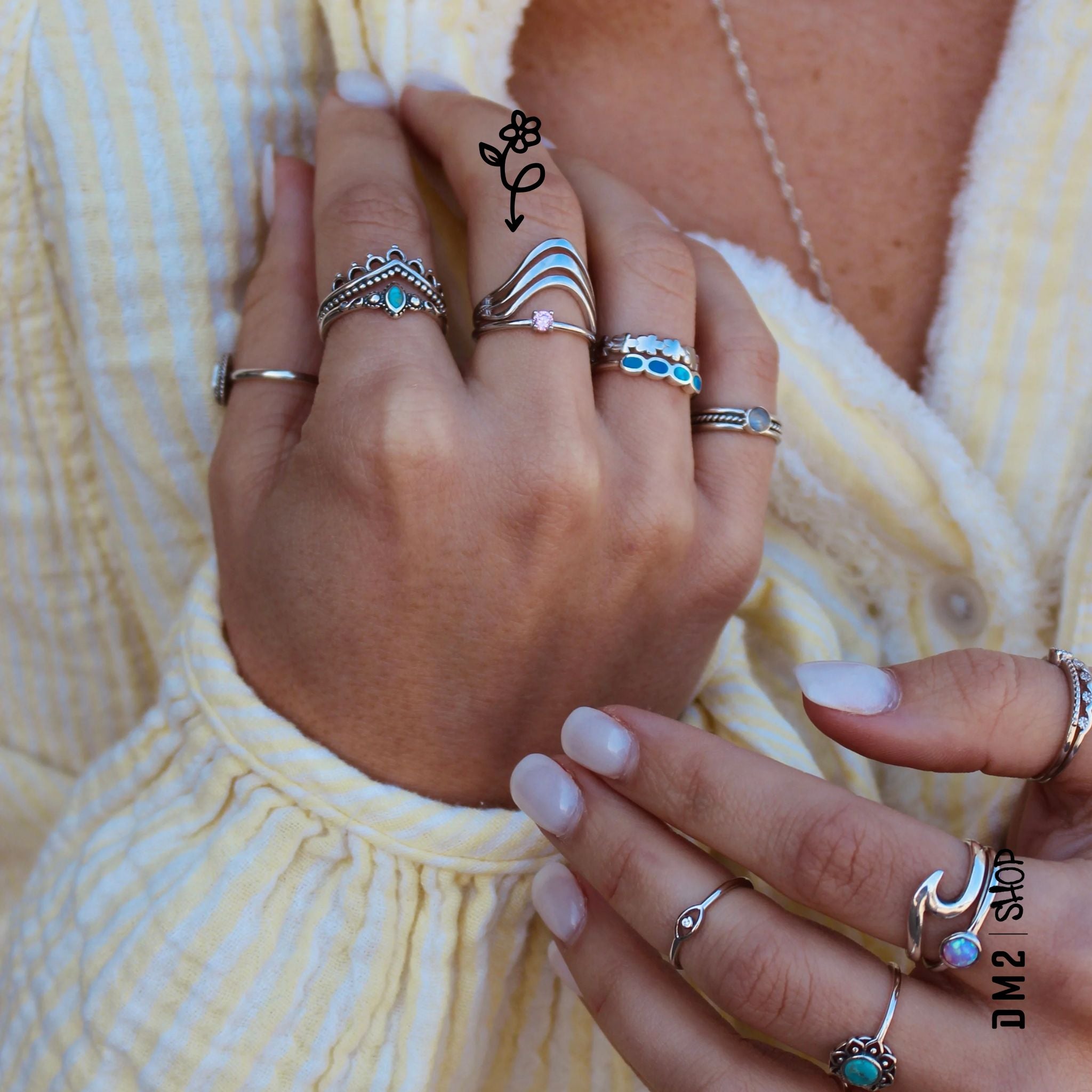 BAGUE VELONA STERLING, CREATIVAL