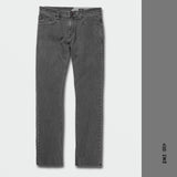 JEANS SLIM VORTA ENZYME GREY, VOLCOM