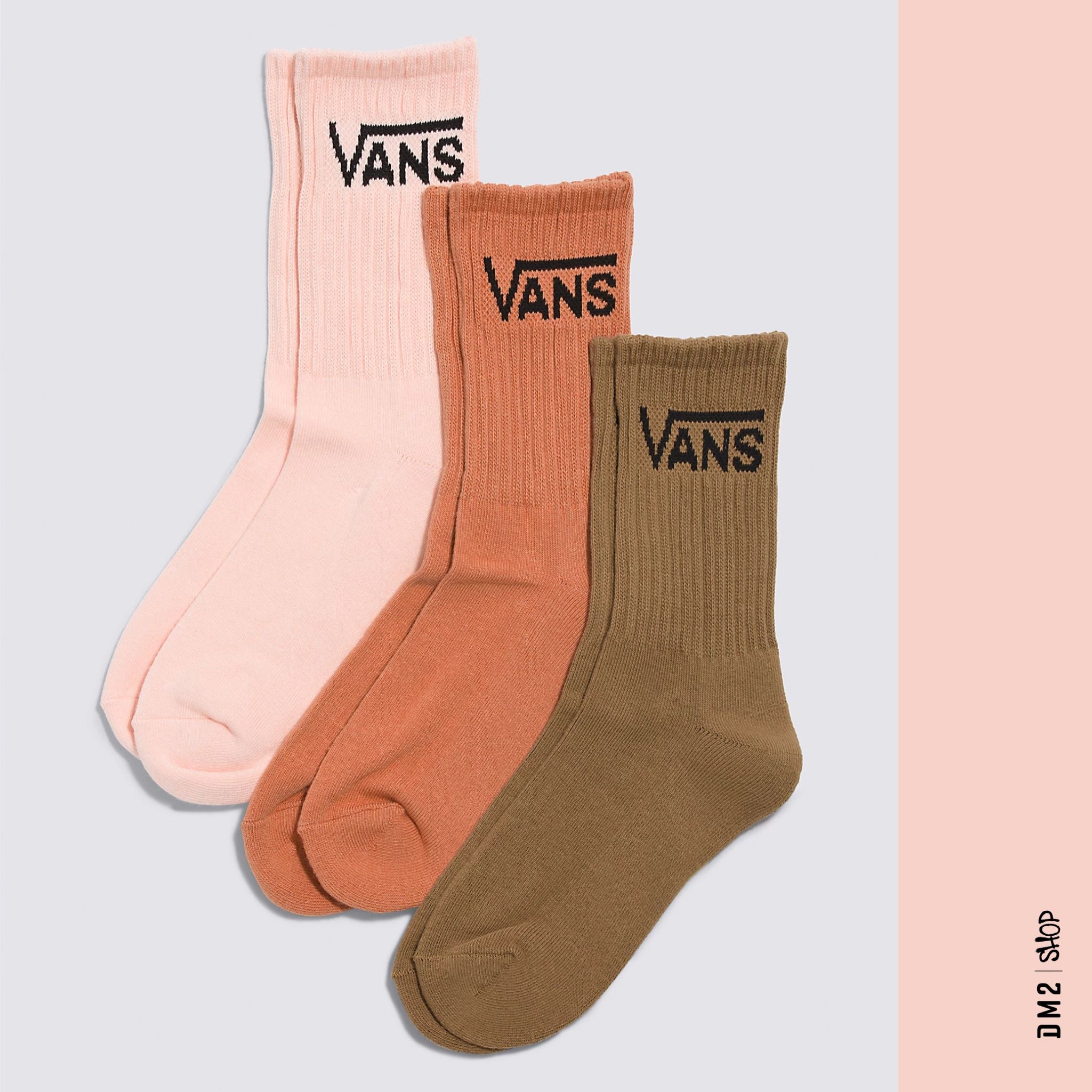 chaussettes-femme-classique-crew-brun-vans-F24