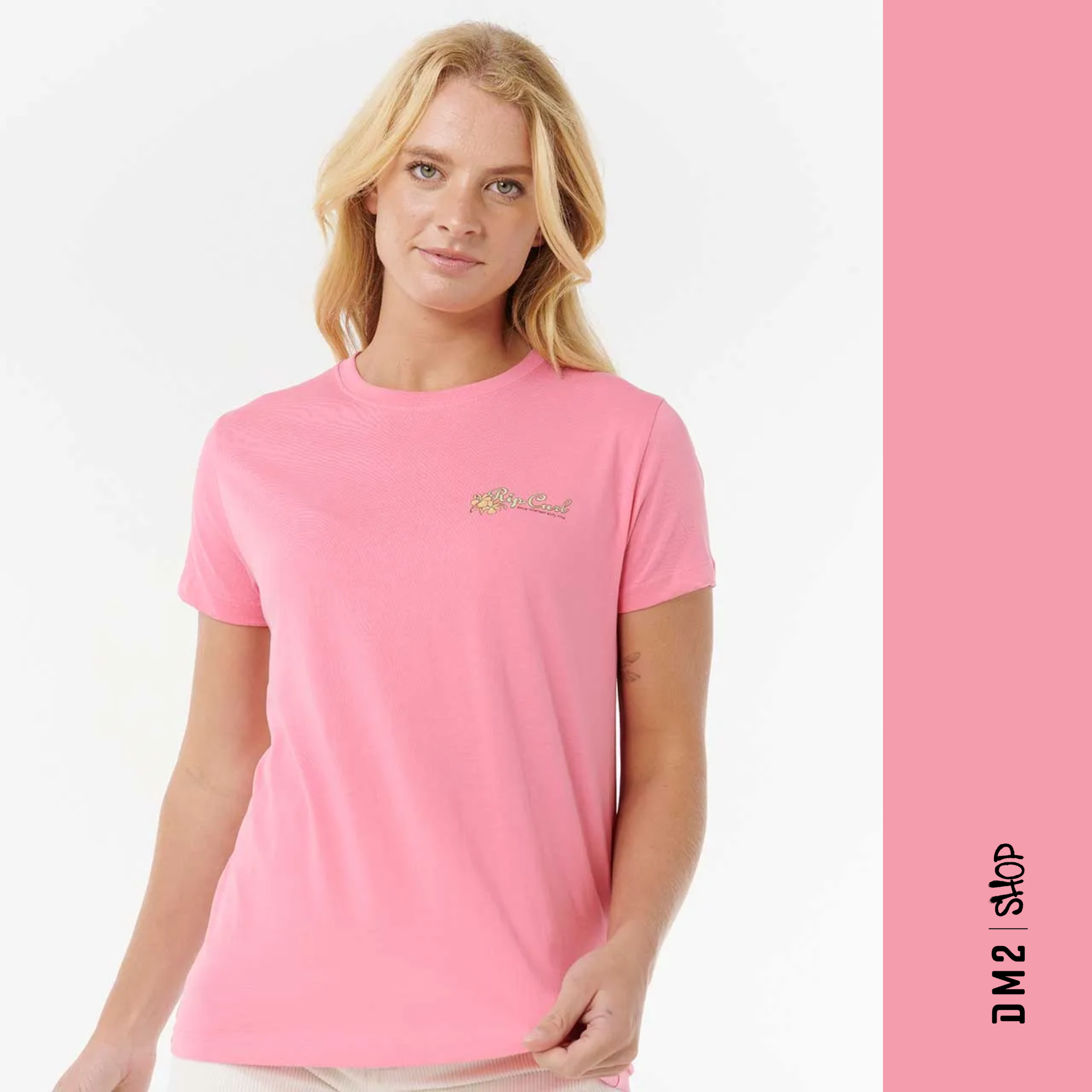 T-SHIRT FEMME WAIKIKI SURF CLUB, RIP CURL