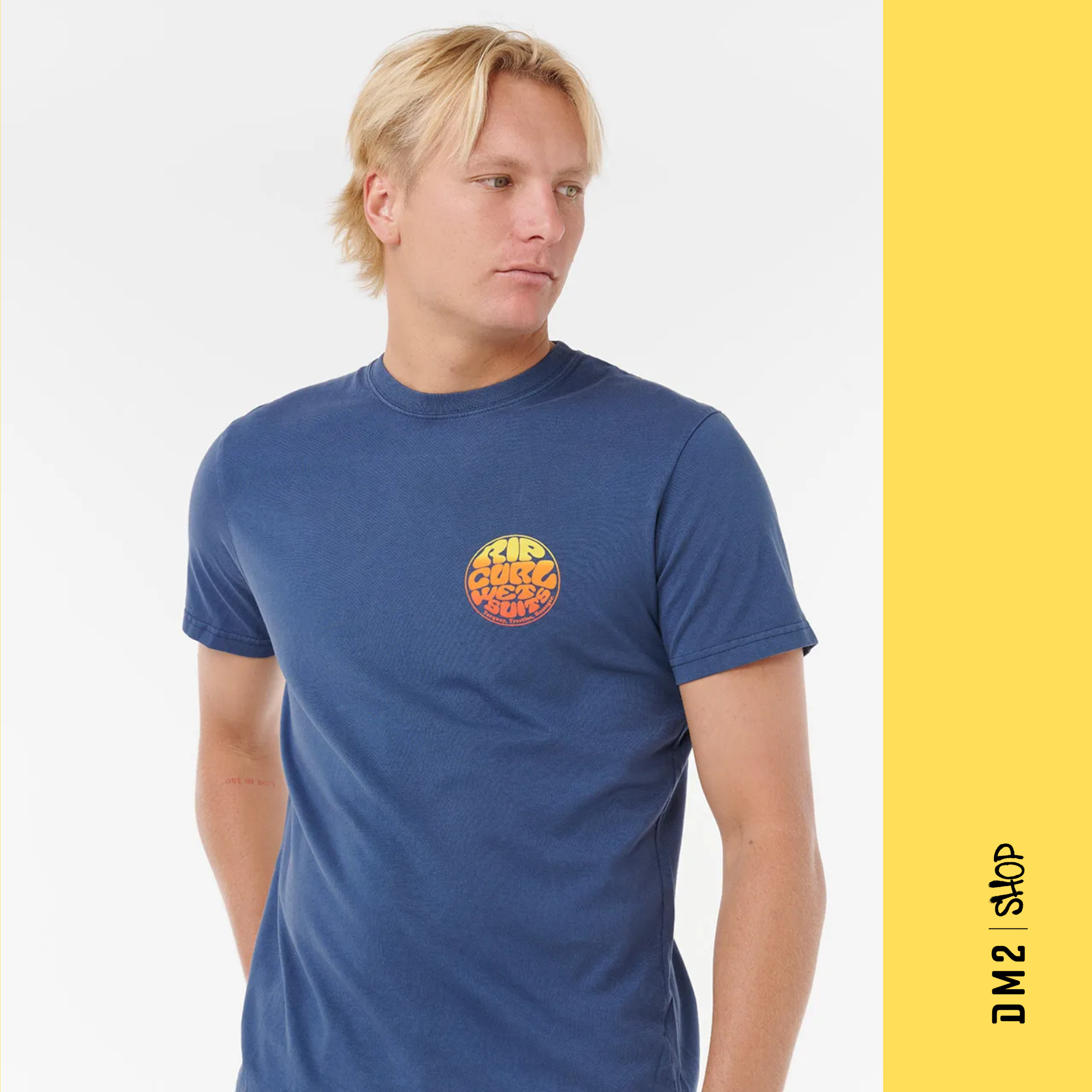 T-SHIRT HOMME WETTIE PASSAGE, RIP CURL