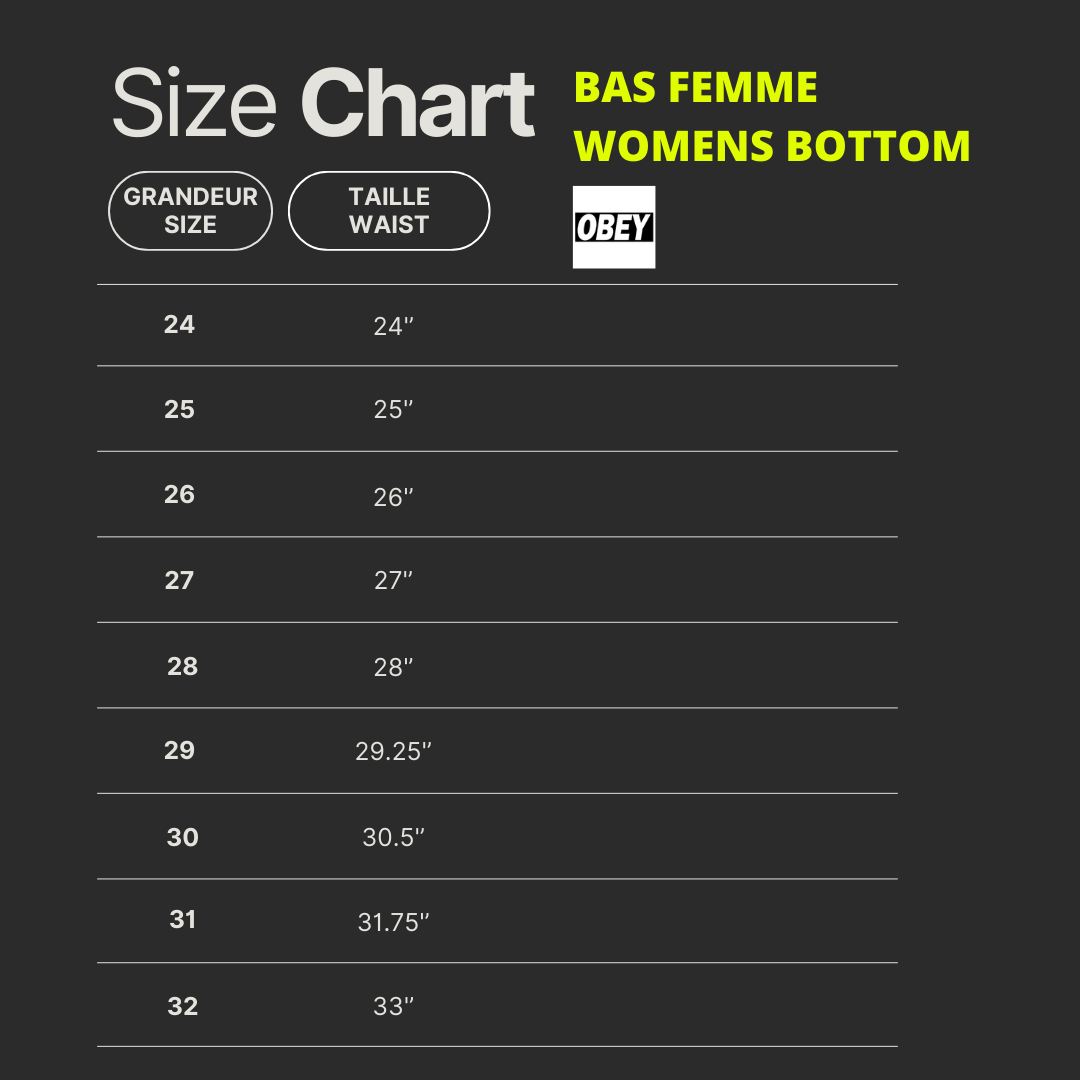 JEANS FEMME OBEY LEAH II BAGGY NOIR
