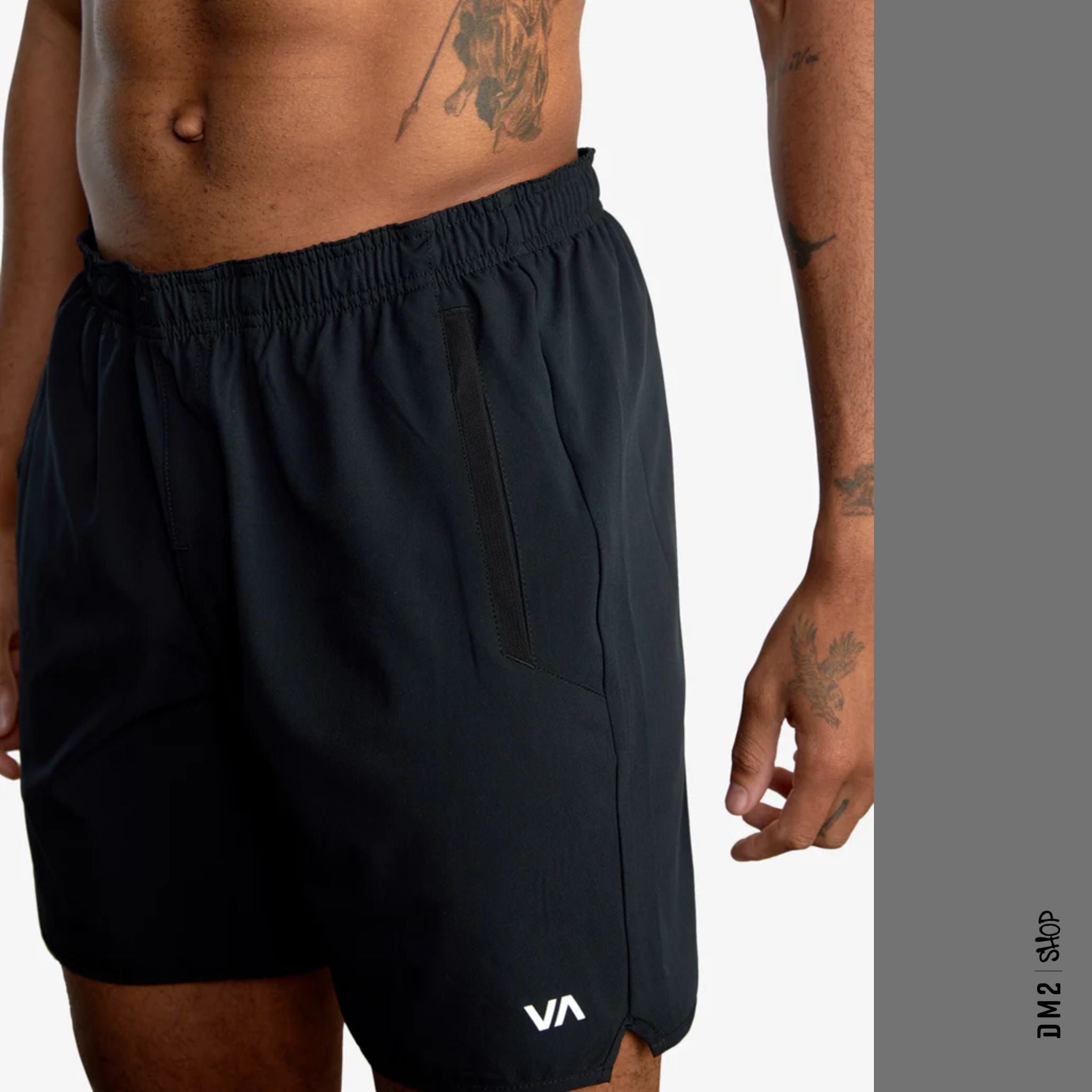 SHORT YOGGER 17'' NOIR RVCA