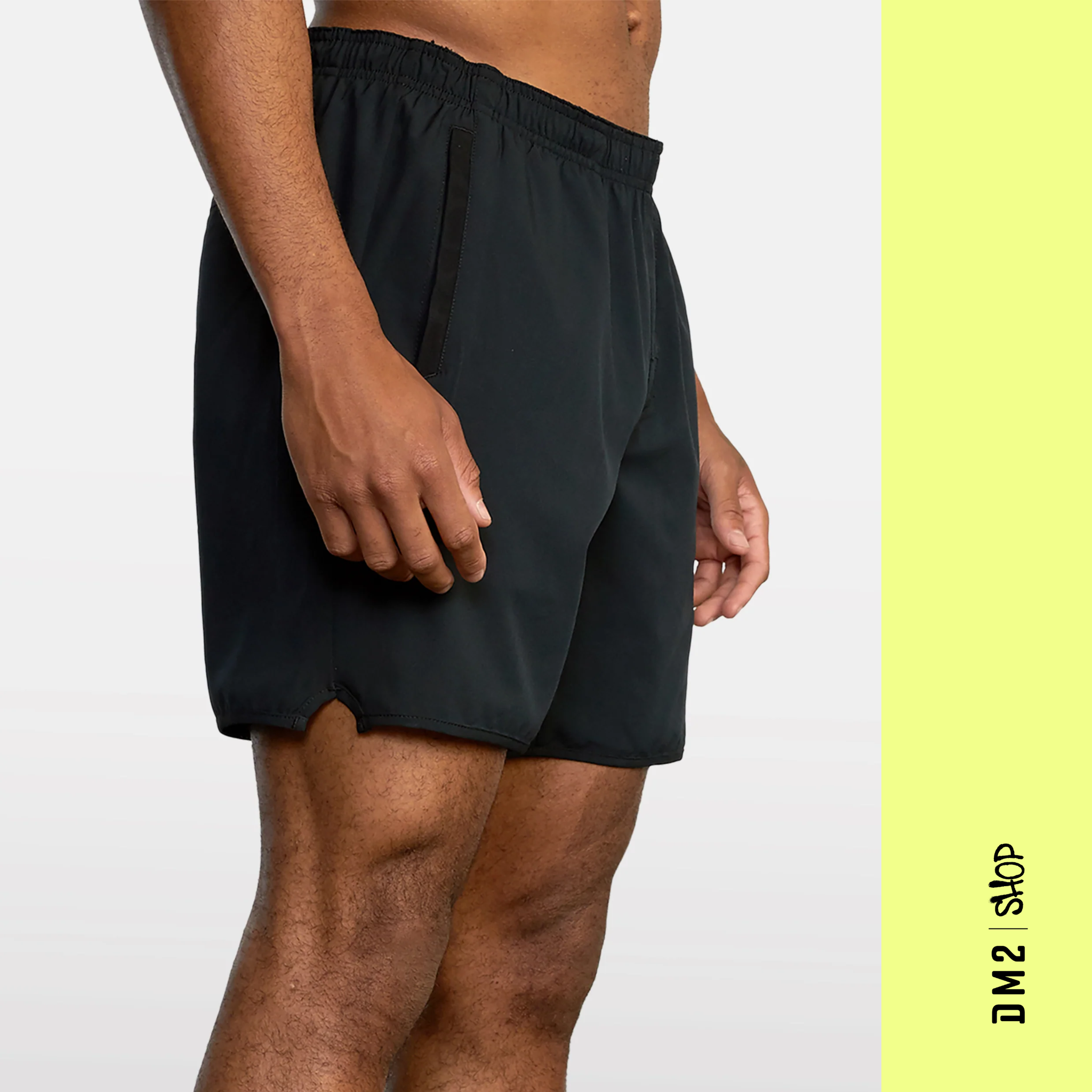 SHORT SPORT HOMME YOGGER 17" NOIR, RVCA