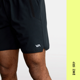 SHORT SPORT HOMME YOGGER 17" NOIR, RVCA