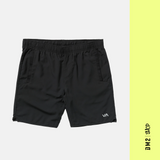 SHORT SPORT HOMME YOGGER 17" NOIR, RVCA