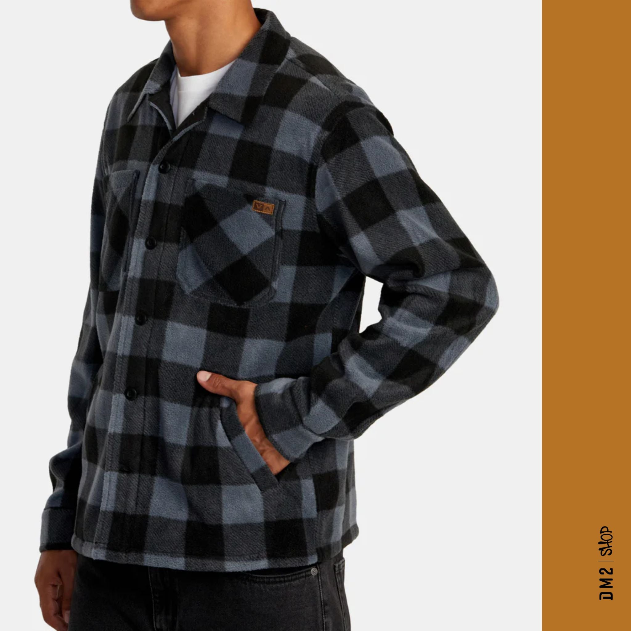 CHEMISE DE POLAR YUKON HI PILE RVCA HOMME