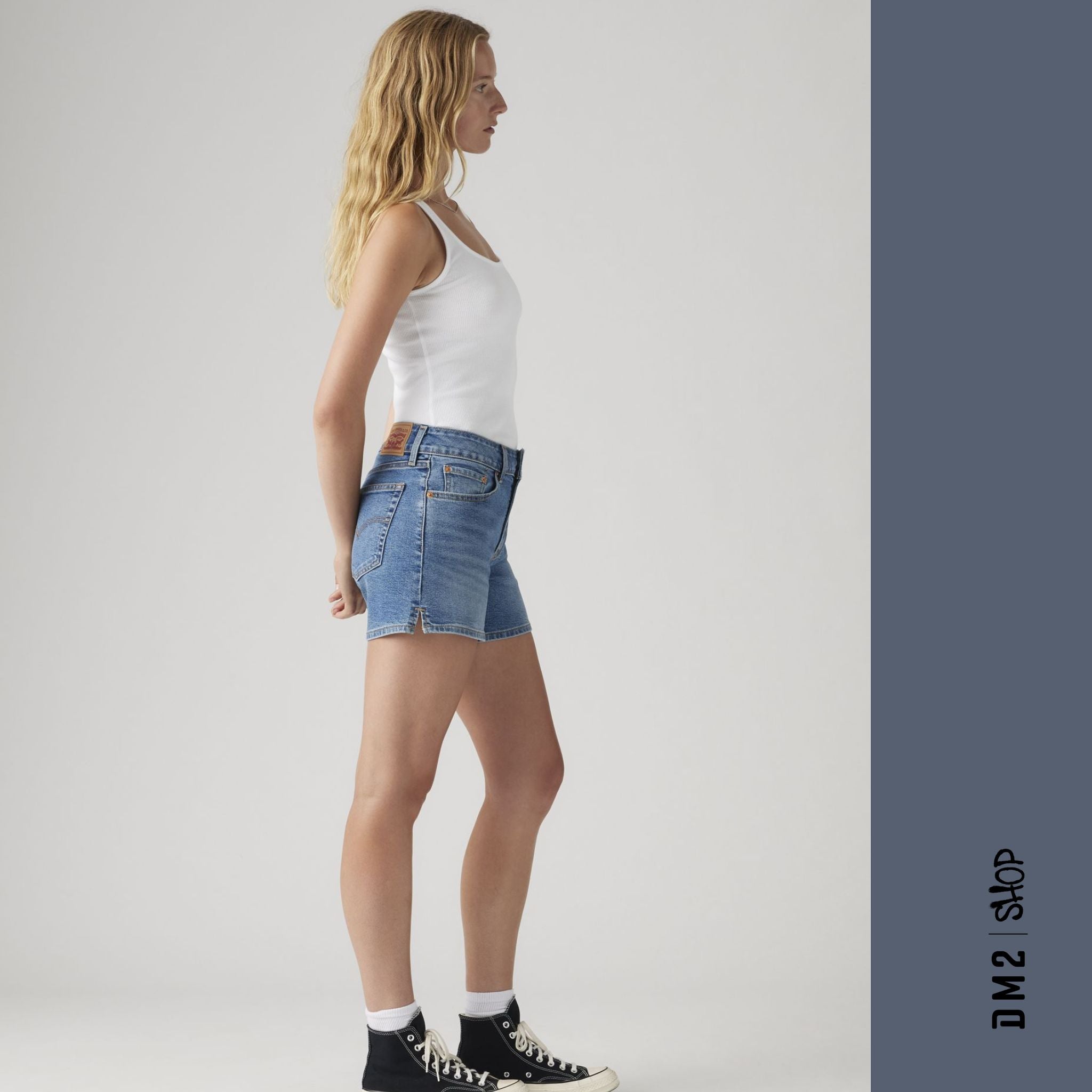 SHORT FEMME A-LINE MEDIUM WASH, LEVI'S