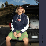 RUSTY HOODIE HOMME COVERLOCK MARINE - DM2 SHOP