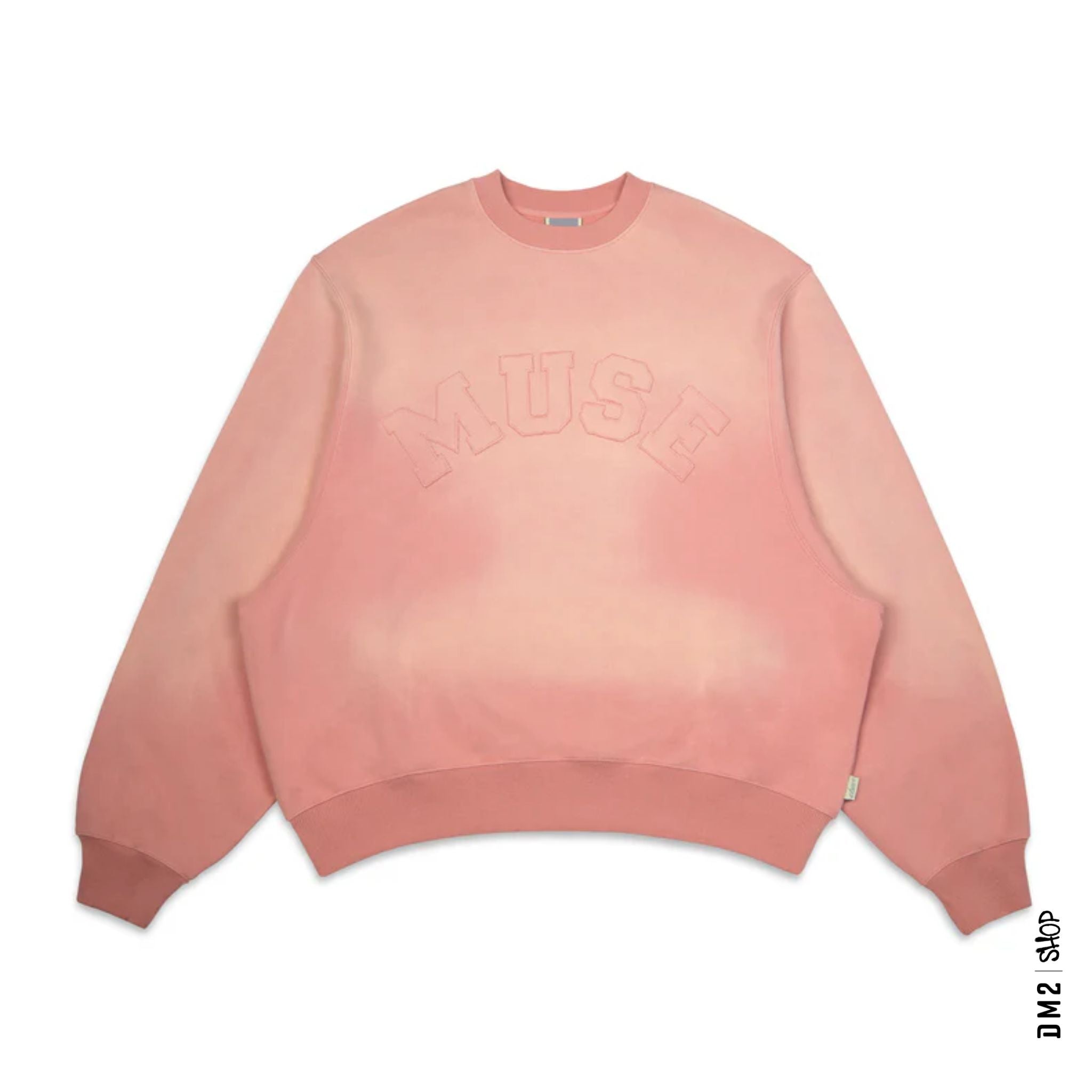 CREWNECK FRENCH TERRY CURATED BY MUSE BALLET PINK