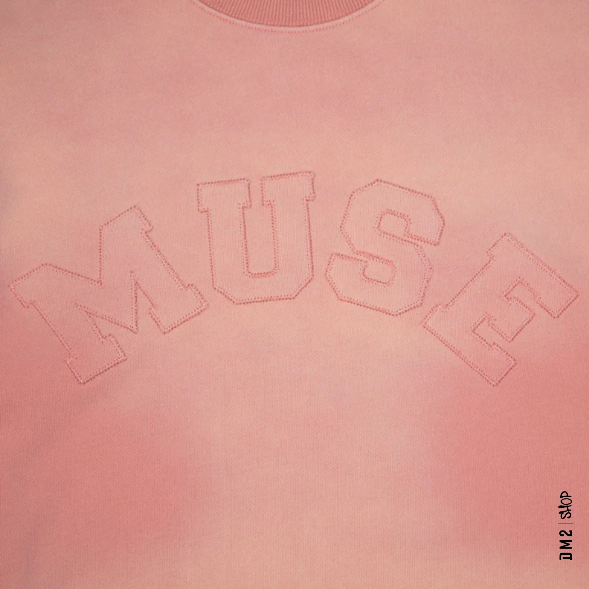 CREWNECK FRENCH TERRY CURATED BY MUSE BALLET PINK