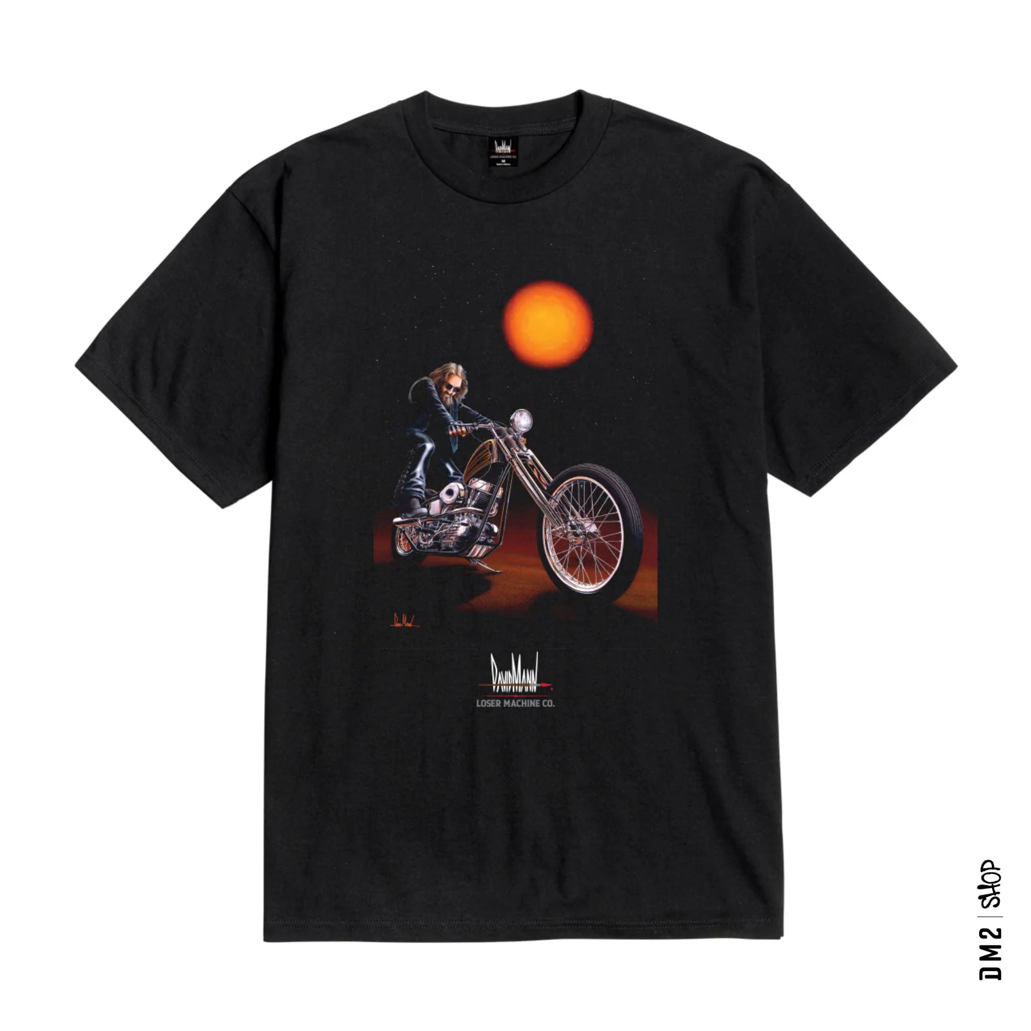 t-shirt-homme-kick-start-david-mann-x-loser-machine, DM2 SHOP, 01