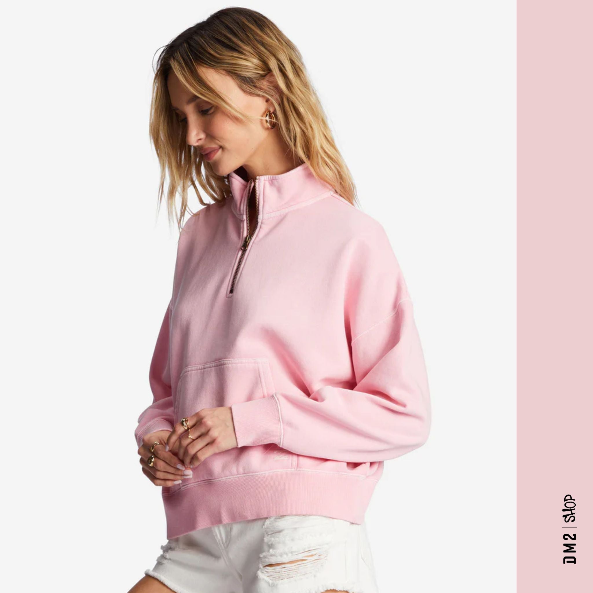 FLEECE BILLABONG LAZY MORNING ROSE