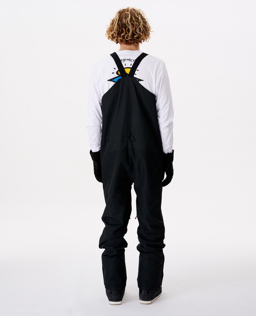 RIP CURL // TAIPAN MEN'S INSULATED OVERALLS - BLACK