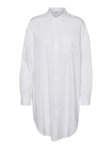NOISY MAY ROBE-CHEMISE BLANCHE POUR FEMME