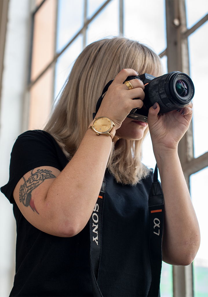 NIXON // MONTRE FEMME THALIE OR CLAIR